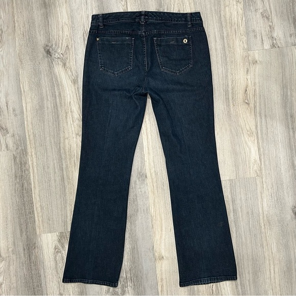 Tommy Hilfiger Curvy Boot Mid Rise Dark Wash Jeans Bootcut Stretch Denim Size 10 - Picture 12 of 12